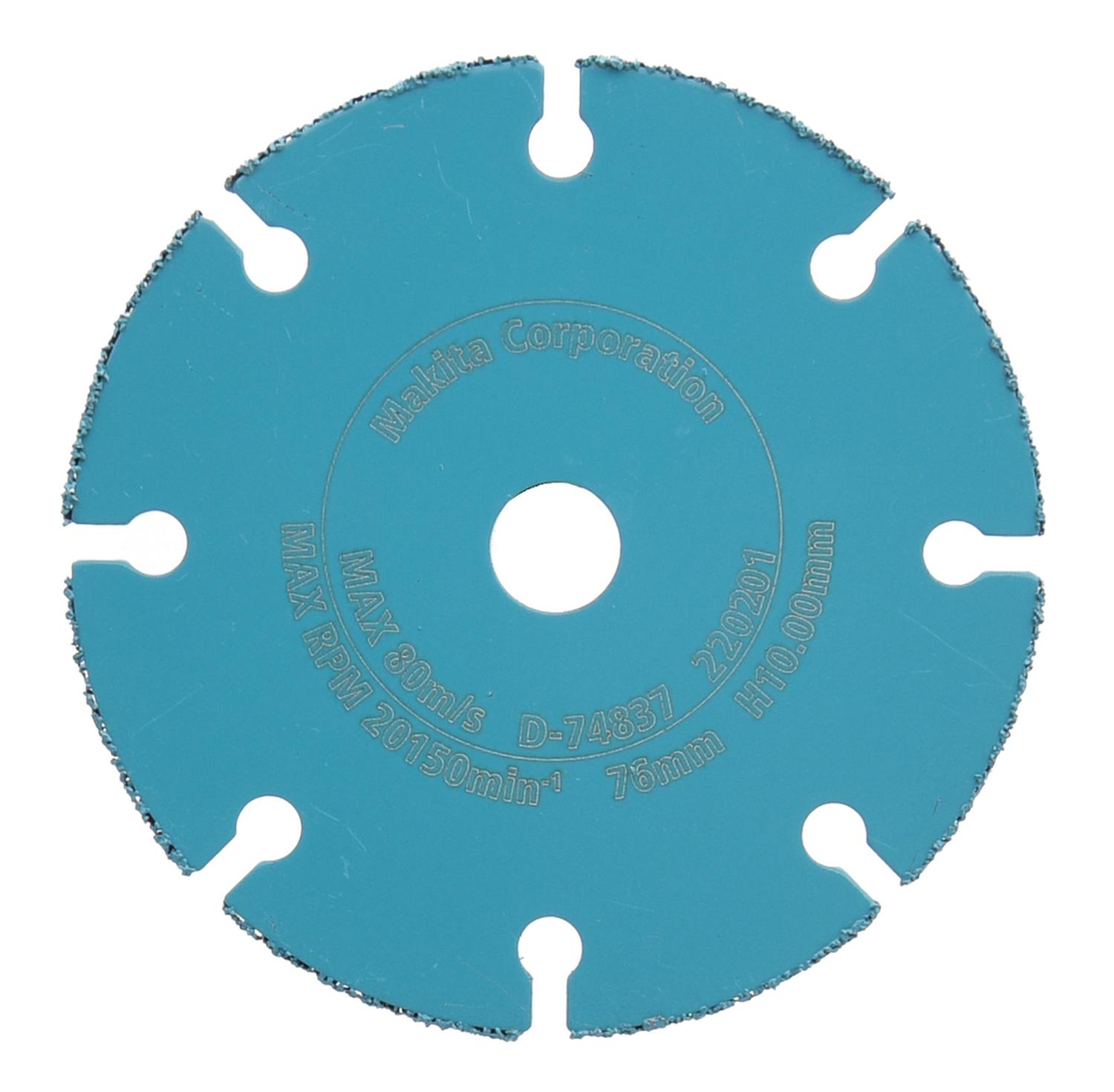Disco de Corte Multimaterial (3'') 76x1,75x10mm - Makita - Herram.cl