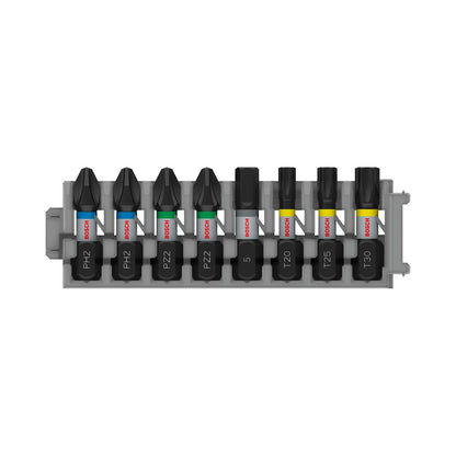Juego de Puntas PRO Impact (PH/PZ//H/T)x25mm 8 Pzas - Bosch - Herram.cl