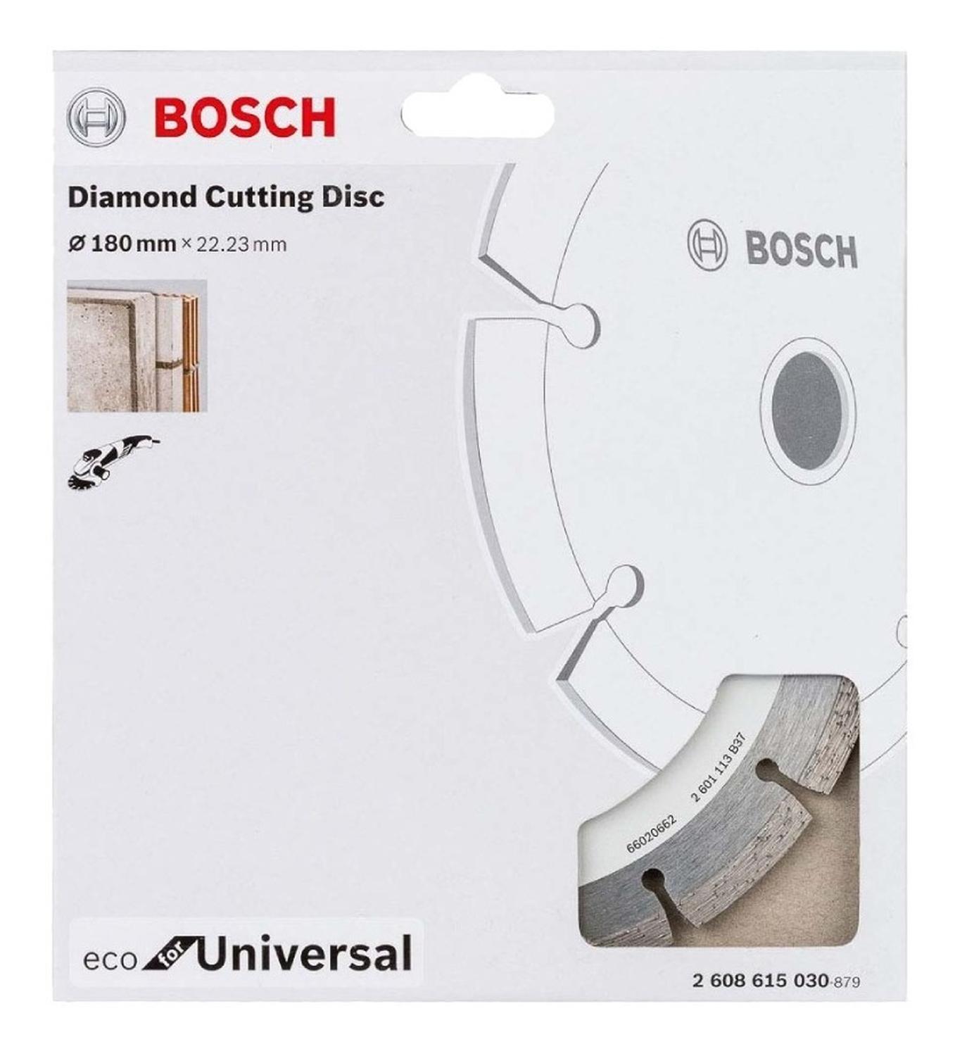 Disco Diamantado Segmentado Universal 180x2,2mm - Bosch - Herram.cl
