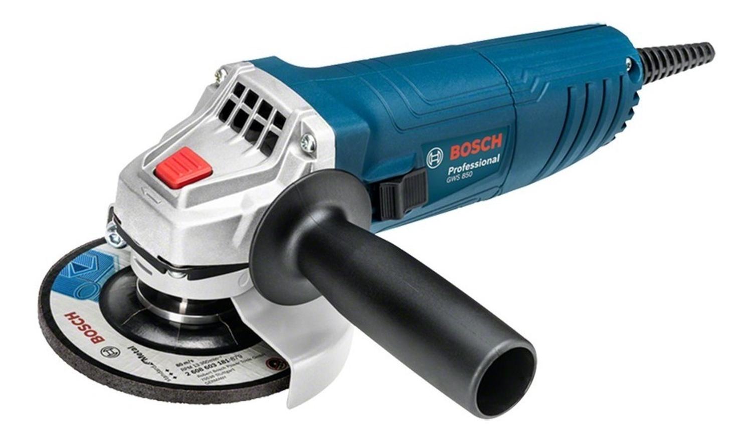 Esmeril Bosch Profesional 4 1/2 GWs 850 + 3 Discos 850W - Herram.cl