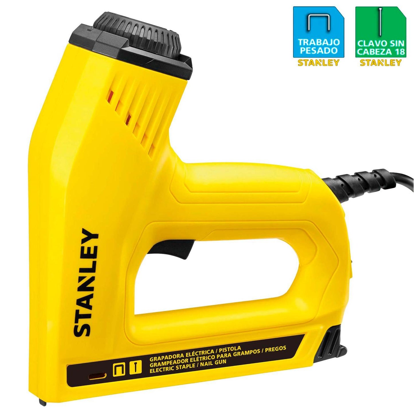 Engrapadora y Clavadora eléctrica 220 V - Stanley - Herram.cl