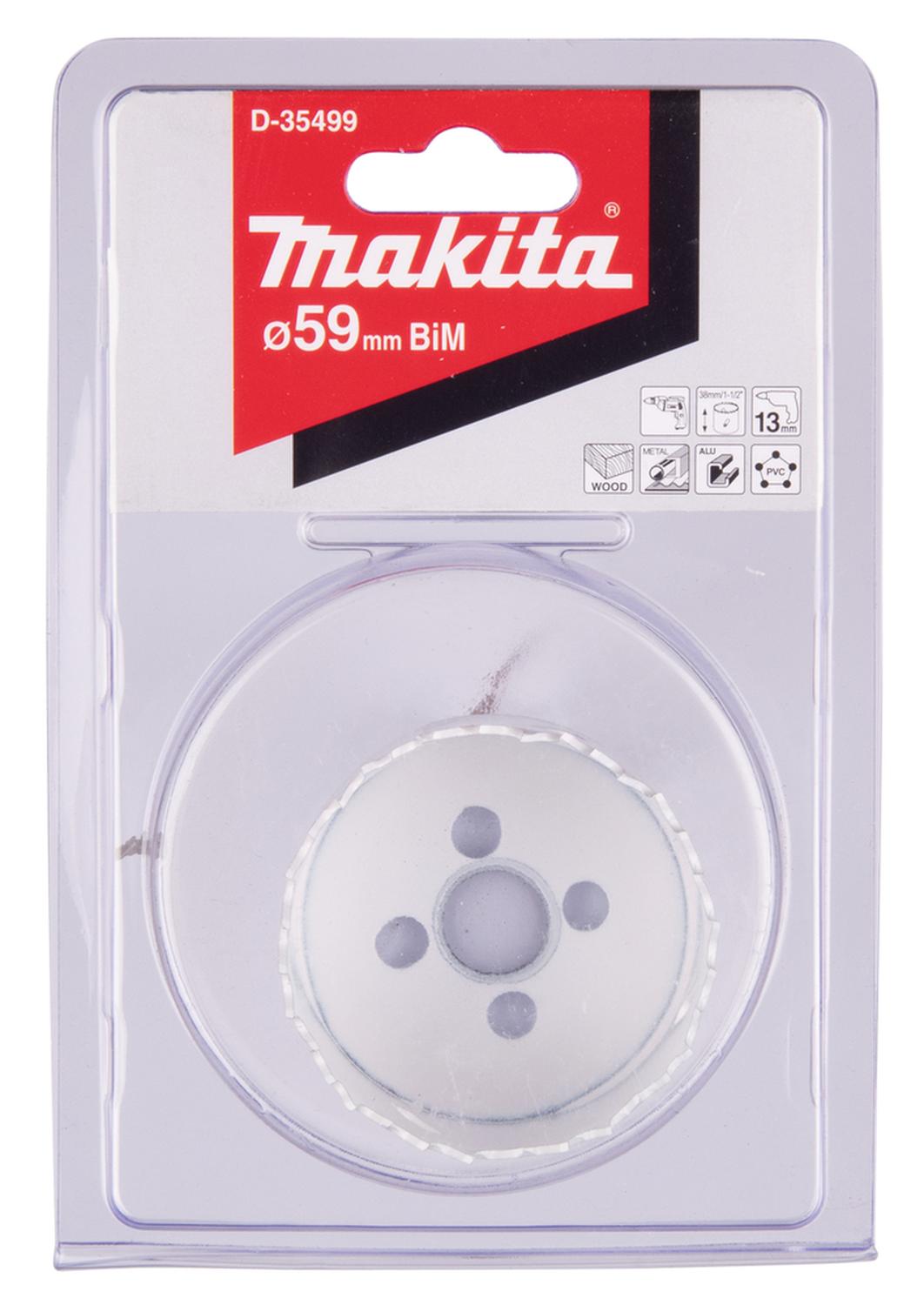 Sierra Copa Bim 59mm (2 - 5/16'') Makita - Herram.cl