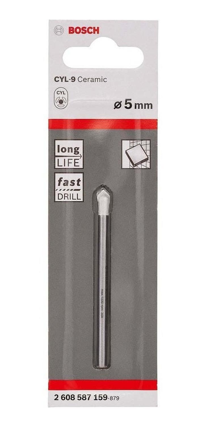 Broca Para Ceramina Y Azulejos 5mm - Bosch - Herram.cl