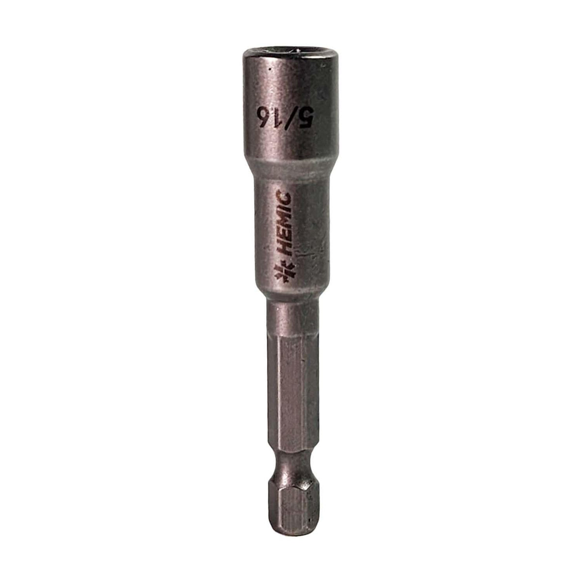 Pack 10 Llaves de Vaso magnético 5/16''x65mm - HEMIC - Herram.cl