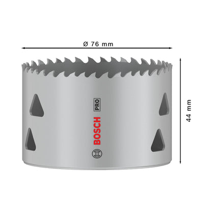 Sierra Copa PRO Bosch Multi Material 8% Co Ø76mm (3'') - Herram.cl