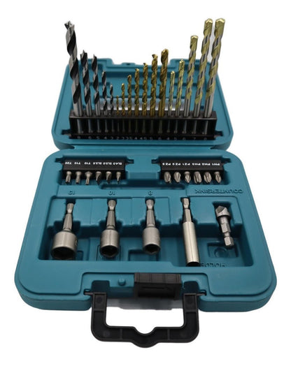 Set 34 Piezas Brocas Y Puntas Makita B - 68498 - Herram.cl