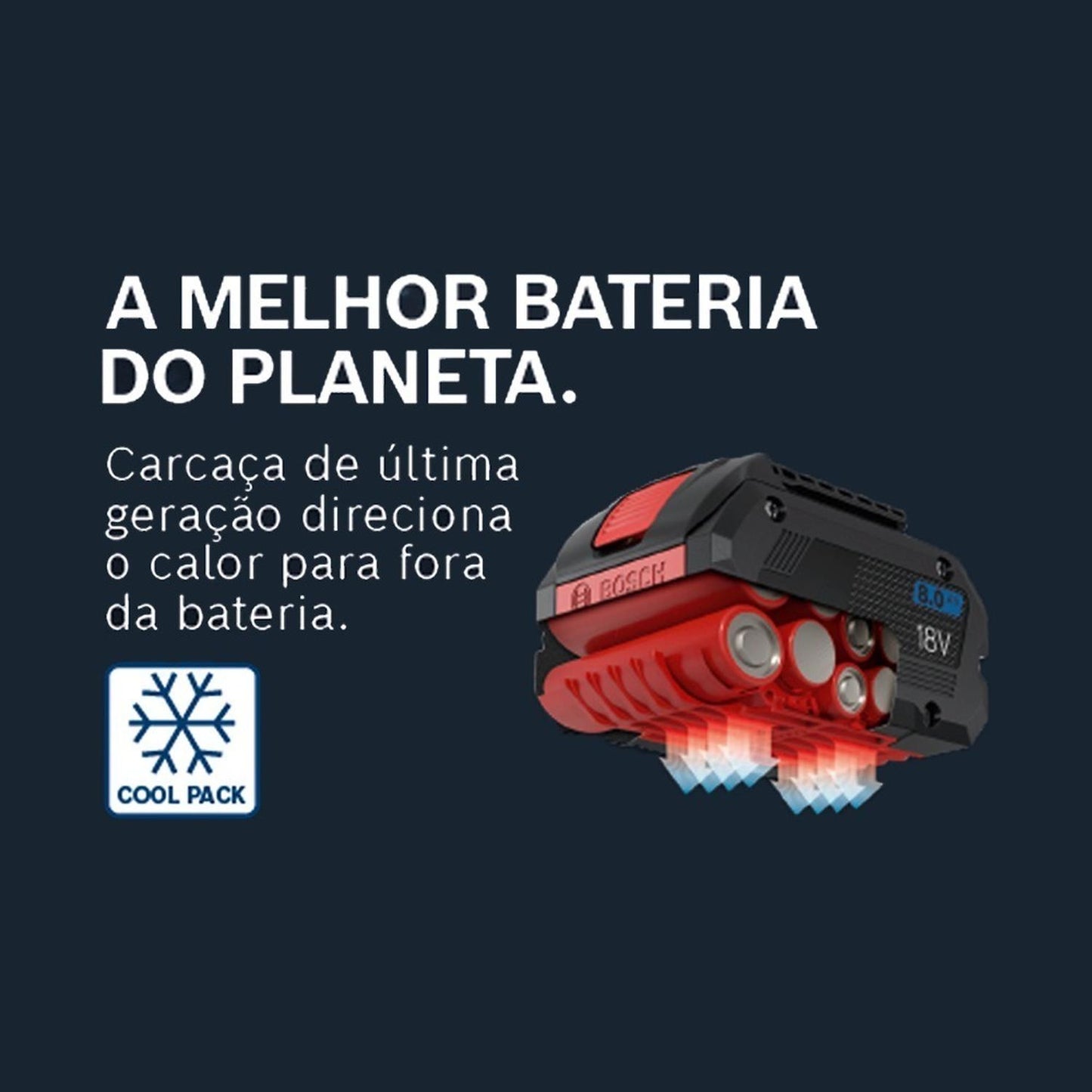 Batería Bosch Procore 18v 8.0ah - Herram.cl