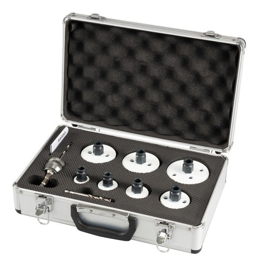 Set 9 Piezas Sierra Copa Ezychange Bi - metal HSS 8% Co Makita - Herram.cl