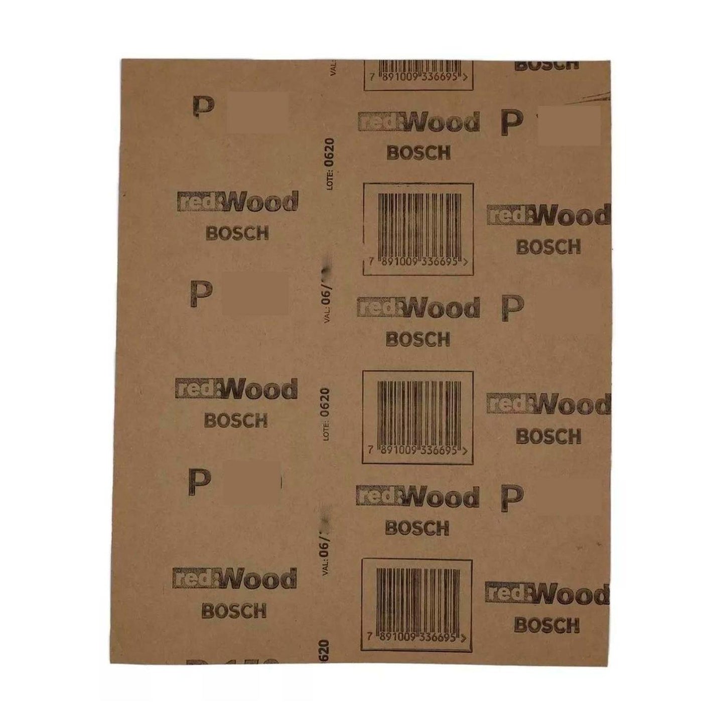Lija pliego Madera (Red For Wood) 225x275mm - Bosch - Herram.cl