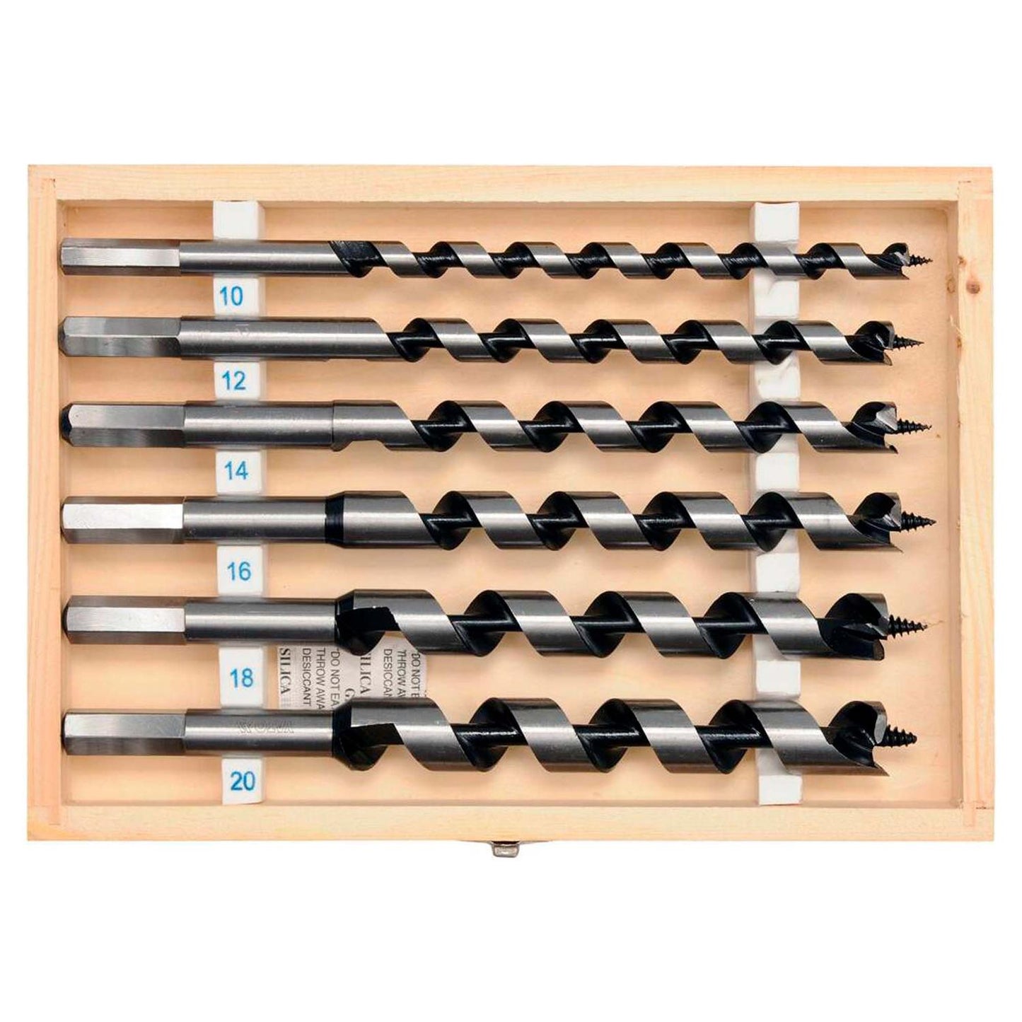 Juego de Brocas Salomonicas 10 - 20x230mm / 6 Pzas - Yato - Herram.cl