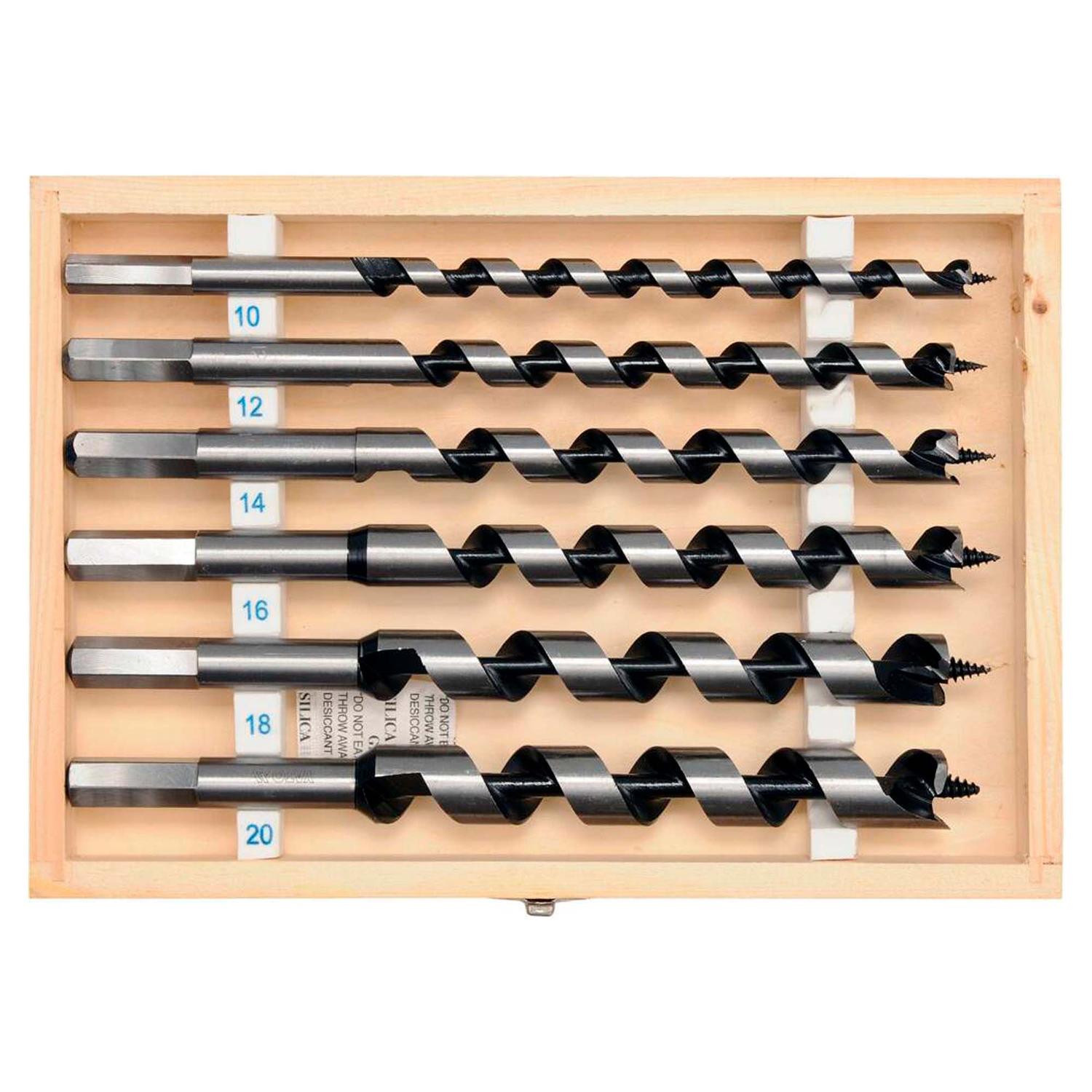 Juego de Brocas Salomonicas 10 - 20x230mm / 6 Pzas - Yato - Herram.cl