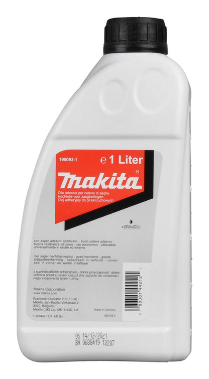 Aceite Cadena Mineral 1 L Para Motosierras - Makita - Herram.cl