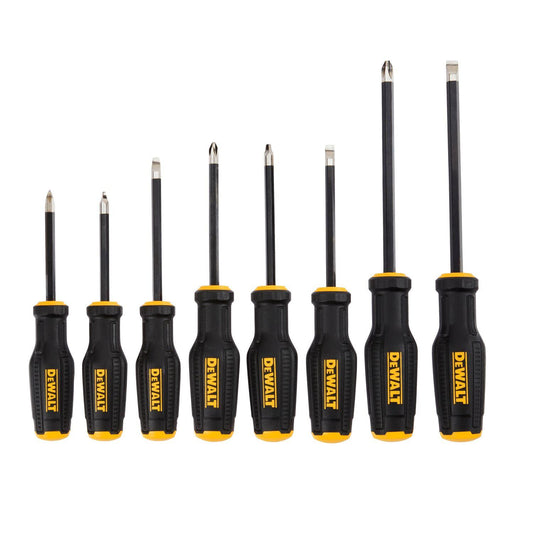 Set 8 Destornilladores DeWalt DWHT65102 ToughSeries MAX FIT - Herram.cl