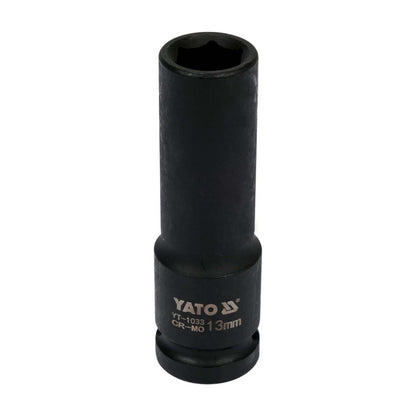 Dado De Impacto Largo Hexagonal 1/2'' 13mm - Yato - Herram.cl