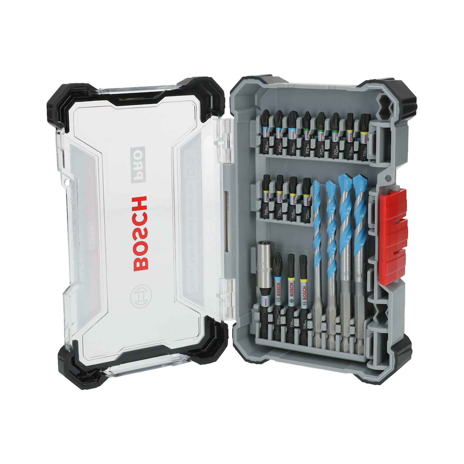 Kit Puntas y Brocas Multimaterial PRO Impact 20 Pzs - Bosch - Herram.cl