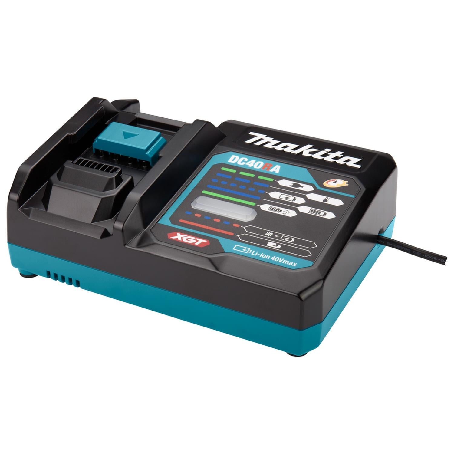 Cargador de baterías rápido XGT 40 V Max. DC40RA - Makita - Herram.cl