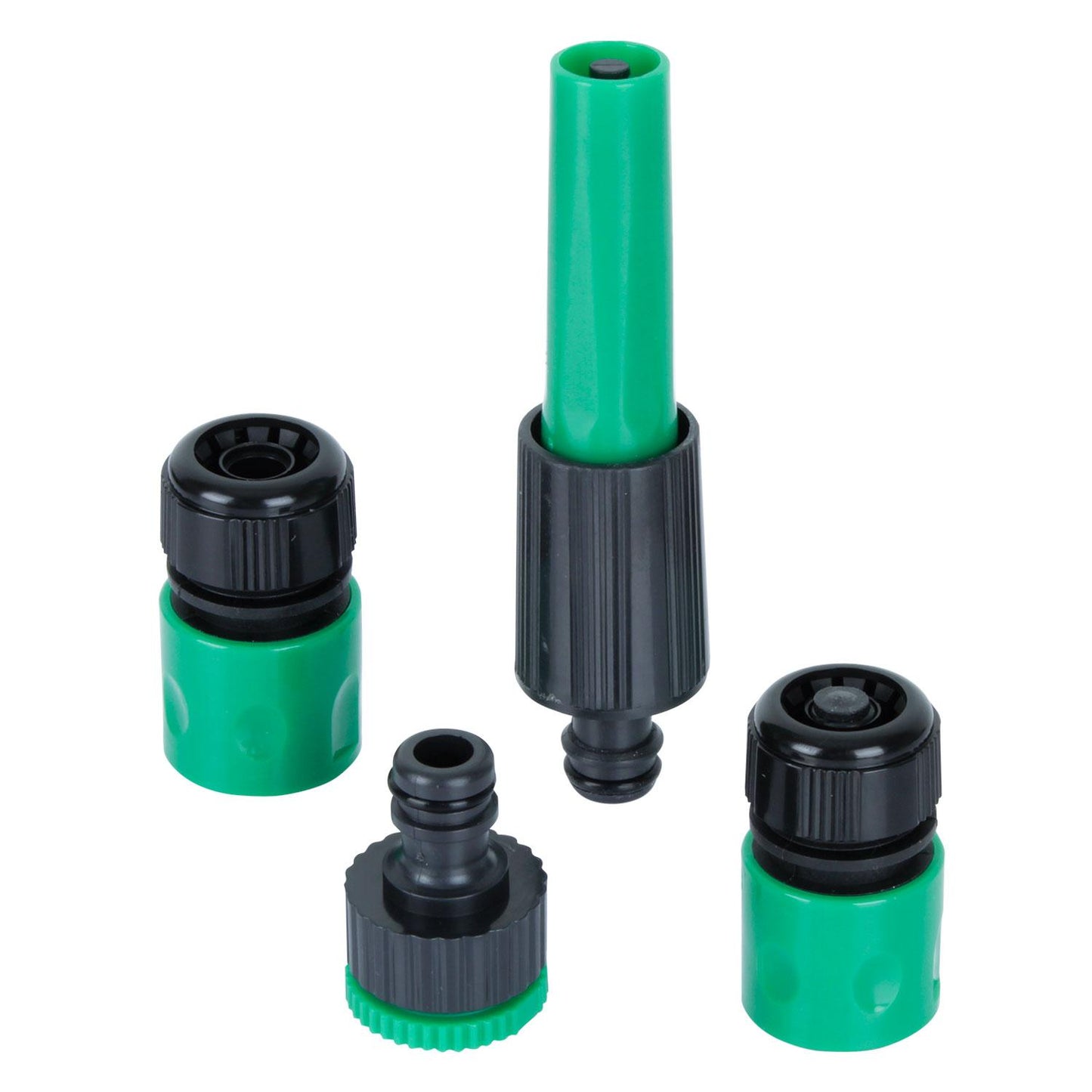 Manguera Jardín Reforzada 1/2''x10m + Accesorios - Everest - Herram.cl