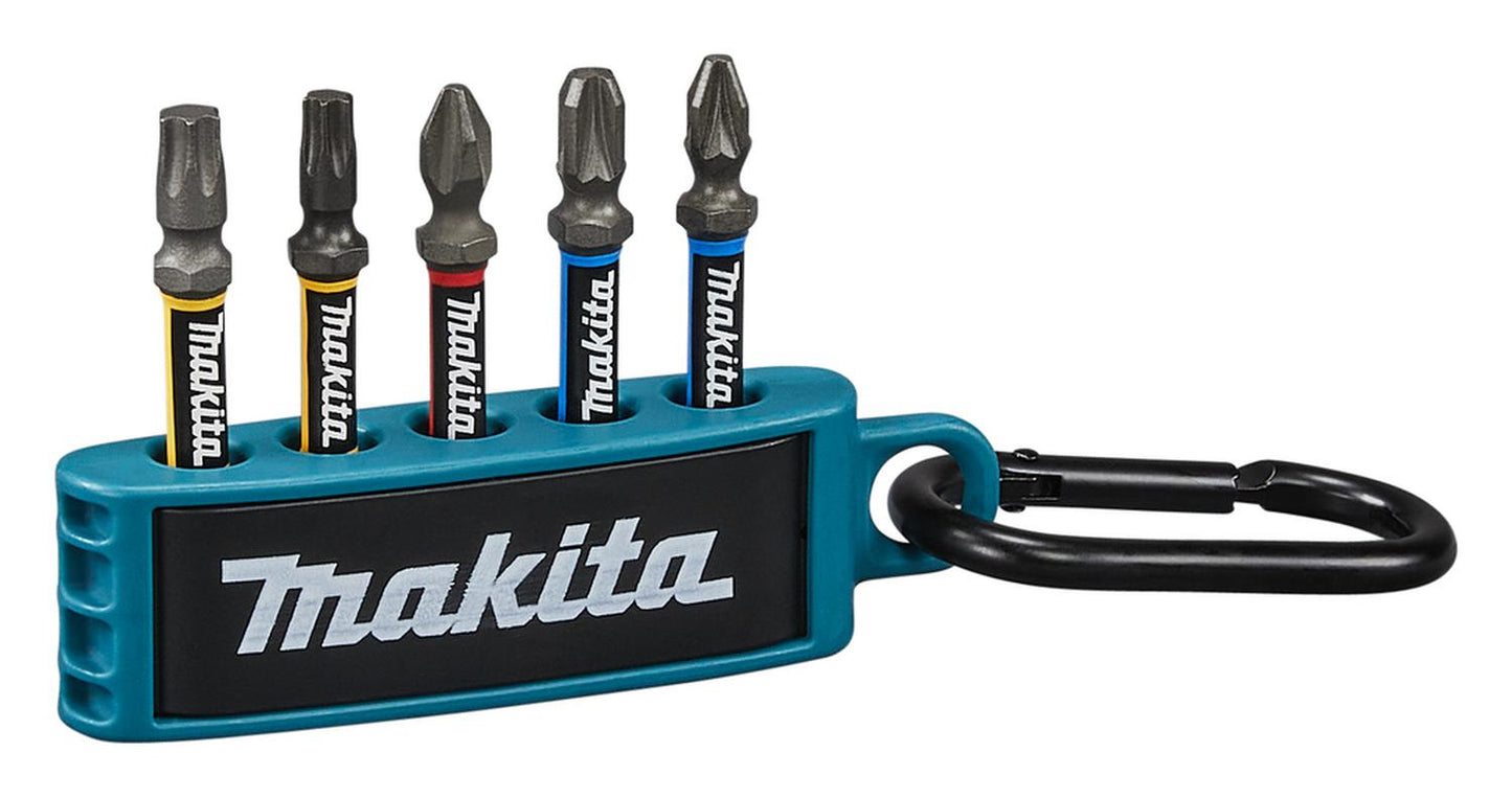 Juego 5 Puntas Impact Premier PH2/PZ2/PZ3/T25/T30 - Makita - Herram.cl