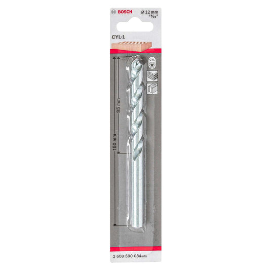 Broca par concreto CYL - 1 Ø12x85x150mm - Bosch - Herram.cl