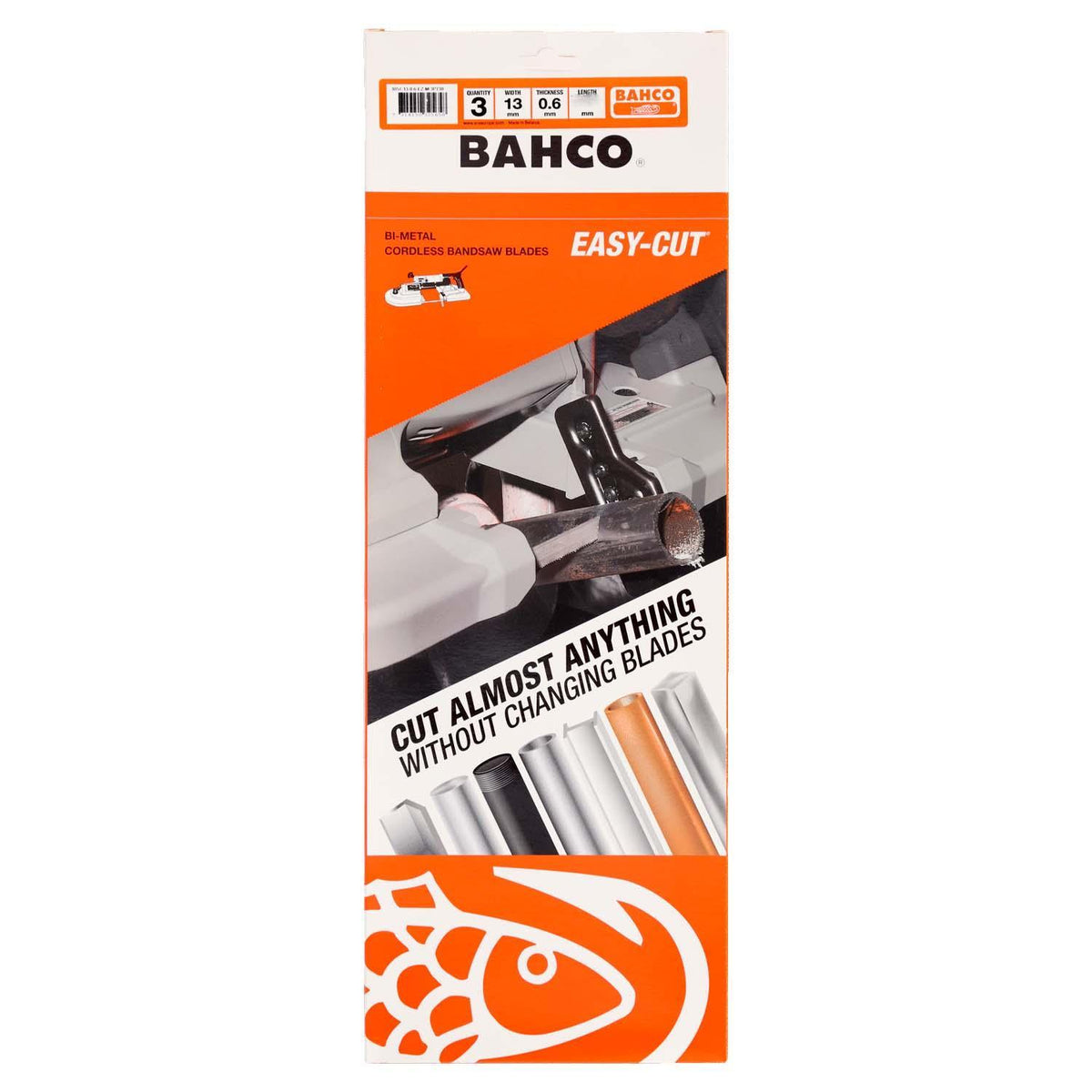 Pack 3 Hojas de Sierra Cinta Easy-Cut 835mm (S) - Bahco - Herram.cl