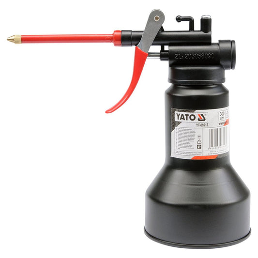 Aceitera Alcuza 300ml YATO YT-06913 Pico Flexible Acero - Herram.cl