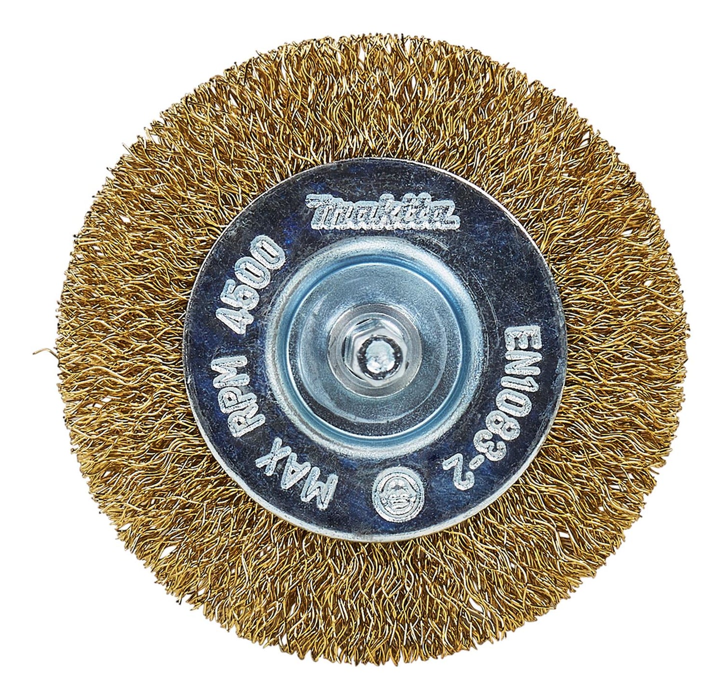 Grata Circular Latón Ondulado 75mm (3'') Toma 1/4'' - Makita - Herram.cl