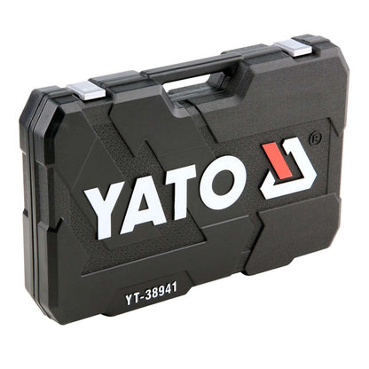 Juego de dados 1/4'';3/8'';1/2'' y herramientas 225 Pzs Yato - Herram.cl