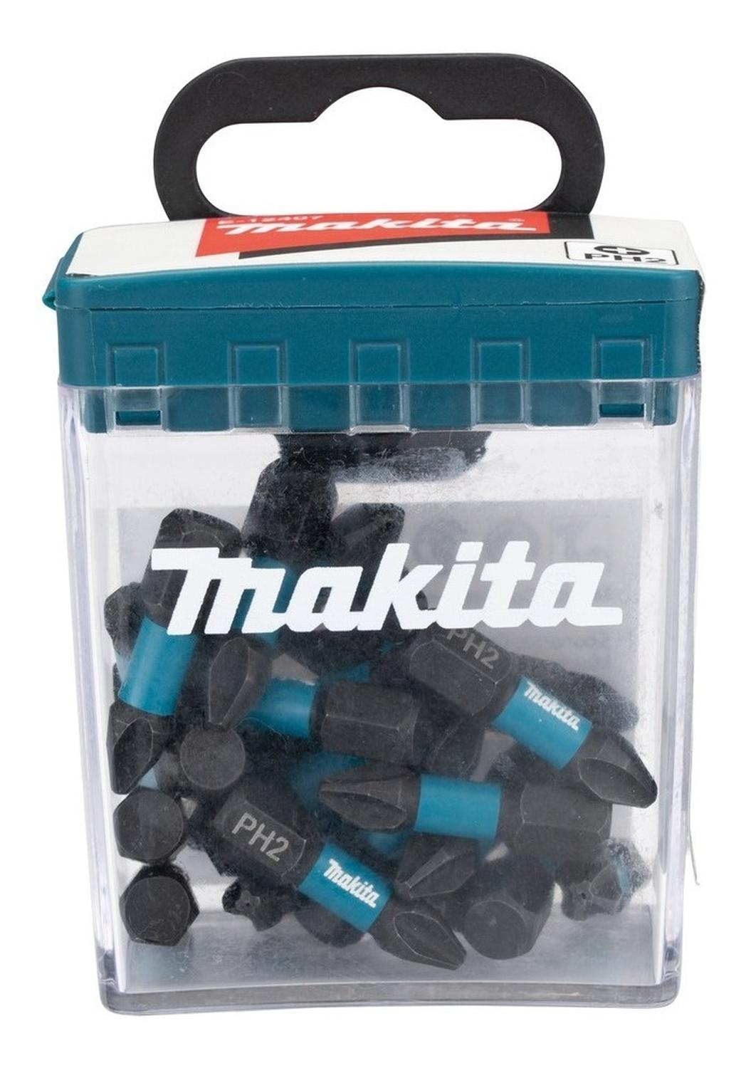Pack 25 Puntas Impact Black PH2 - 25mm - Makita - Herram.cl