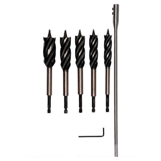 Set Brocas para madera con extensión 7 Pzas - Yato - Herram.cl
