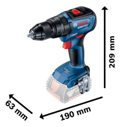 Taladro Atornillador Percutor Bosch Gsb 18v - 50 Bare Tool - Herram.cl