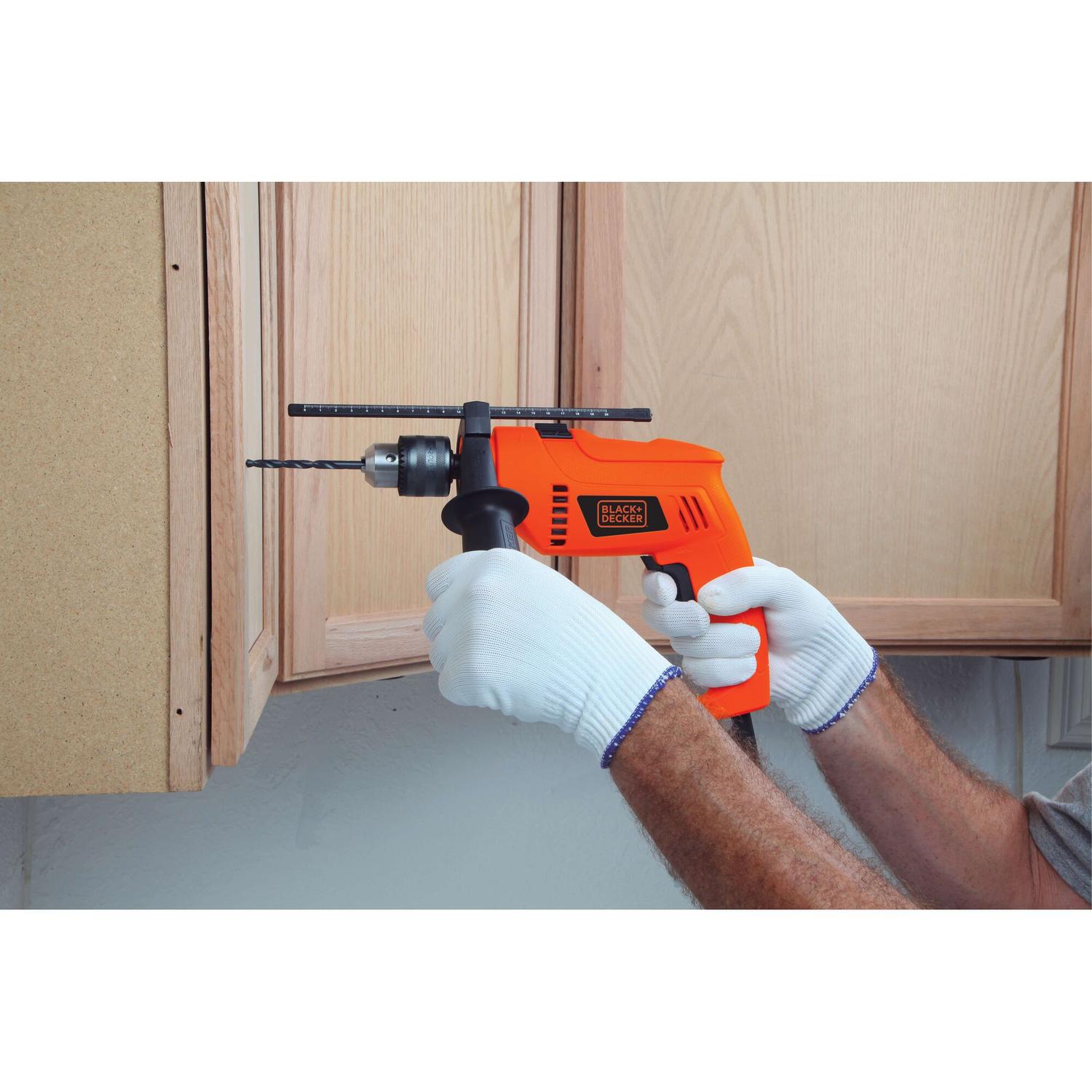 Taladro Percutor 1/2'' 550W HD555 - B2C - Black+Decker - Herram.cl