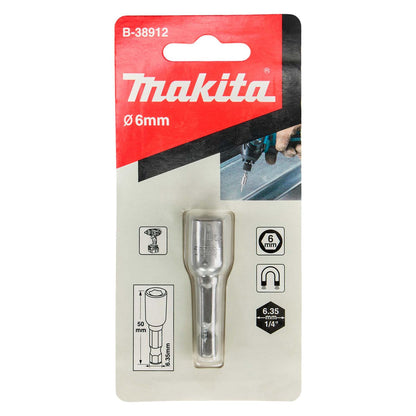 Adaptador Vaso Magnético 6x50mm Hex. - MAKITA - Herram.cl