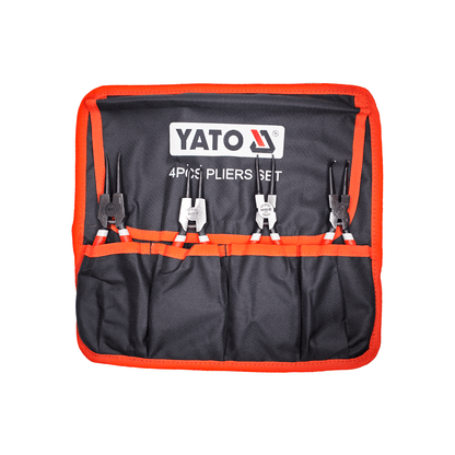 Juego Alicate Saca Seguros 180mm 4 Pzas - Yato - Herram.cl