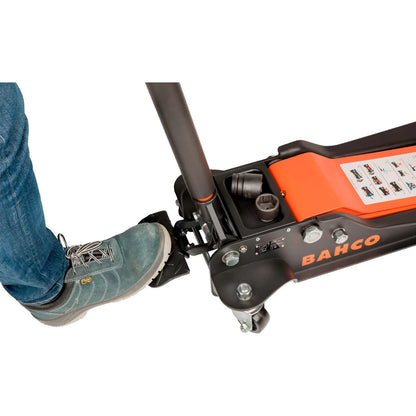 Gata hidráulica Bahco BH13000 Perfil Bajo 3 Ton profesional - Herram.cl