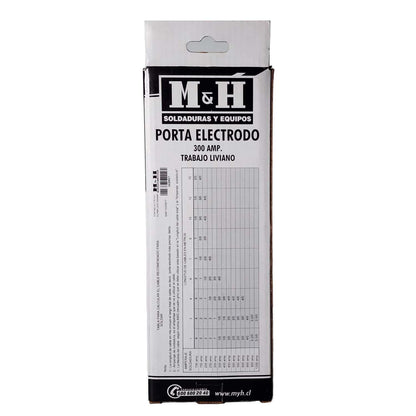 Portaelectrodo 300 A M&H 1020917 Trabajo Liviano Soldar - Herram.cl