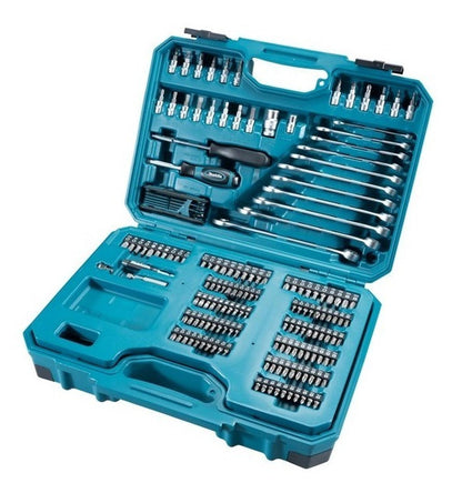 Set De Llaves, Puntas Y Vasos Makita E - 10883 221pcs - Herram.cl
