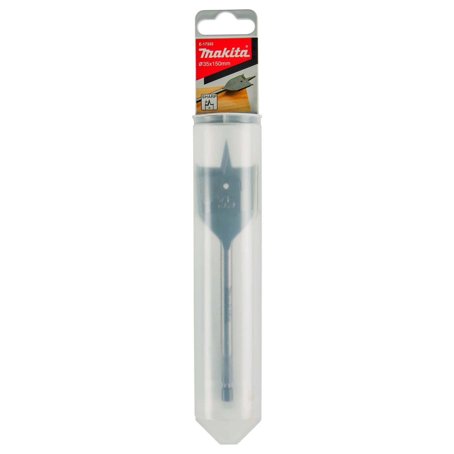 Broca Paleta Sharp 35x150mm Toma Hex. 1/4'' - Makita - Herram.cl