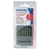 Set de Brocas HSS 0,8 - 3,2mm 7 Pzas (628) - Dremel - Herram.cl