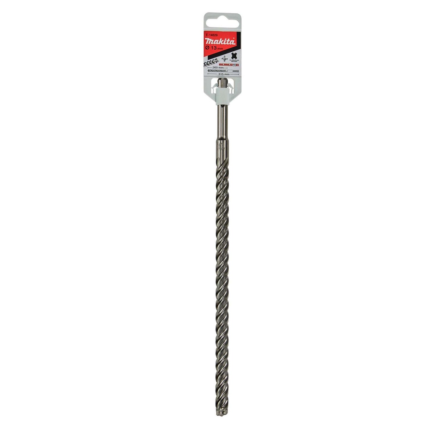 Broca SDS - Plus Nemesis II 13x260x315mm (4 Filos) - Makita - Herram.cl