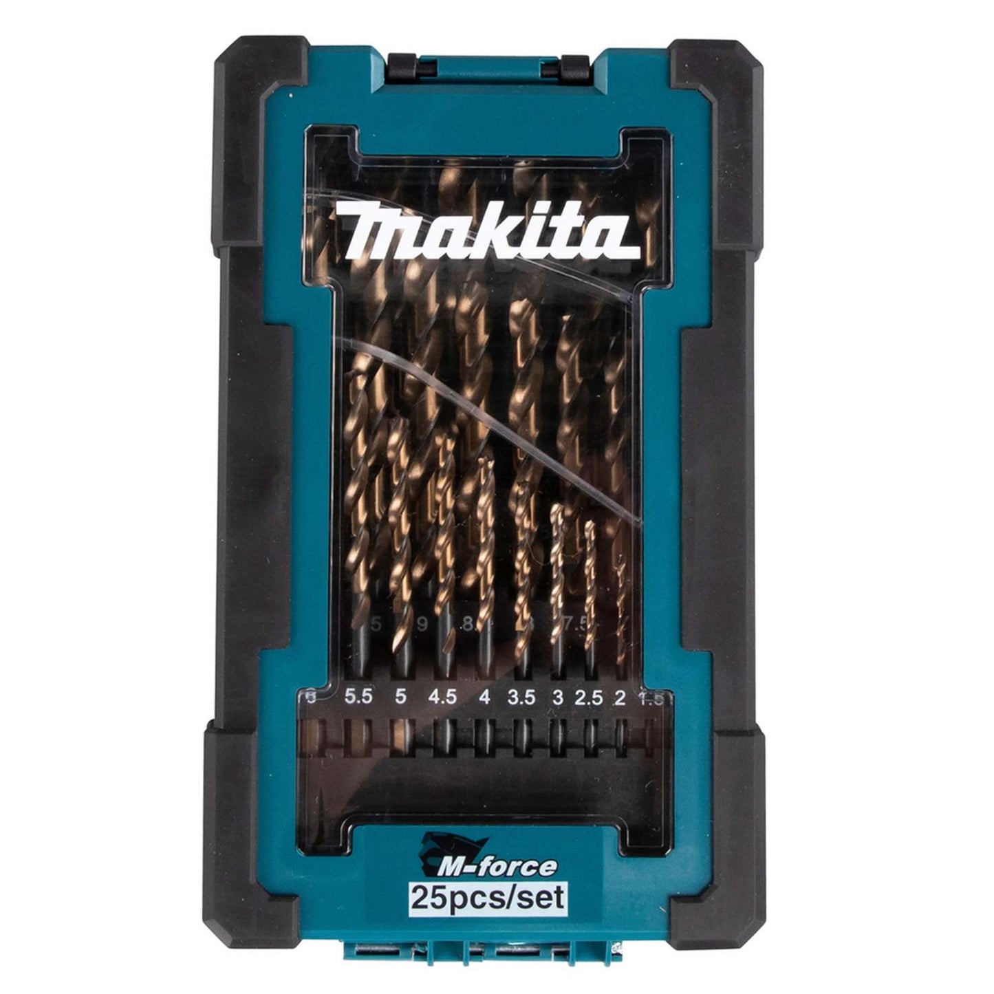 Juego de Brocas para Metal M - Force (1 - 13mm) 25 Pzas - Makita - Herram.cl
