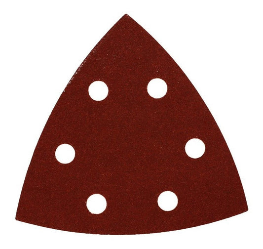 Pack 10 Lijas Con Velcro Triangular Madera G180 - Makita - Herram.cl