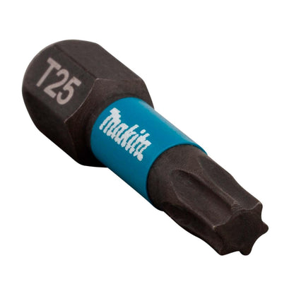 Puntas Impact Black T25 - 25mm 2 Pzas - Makita - Herram.cl