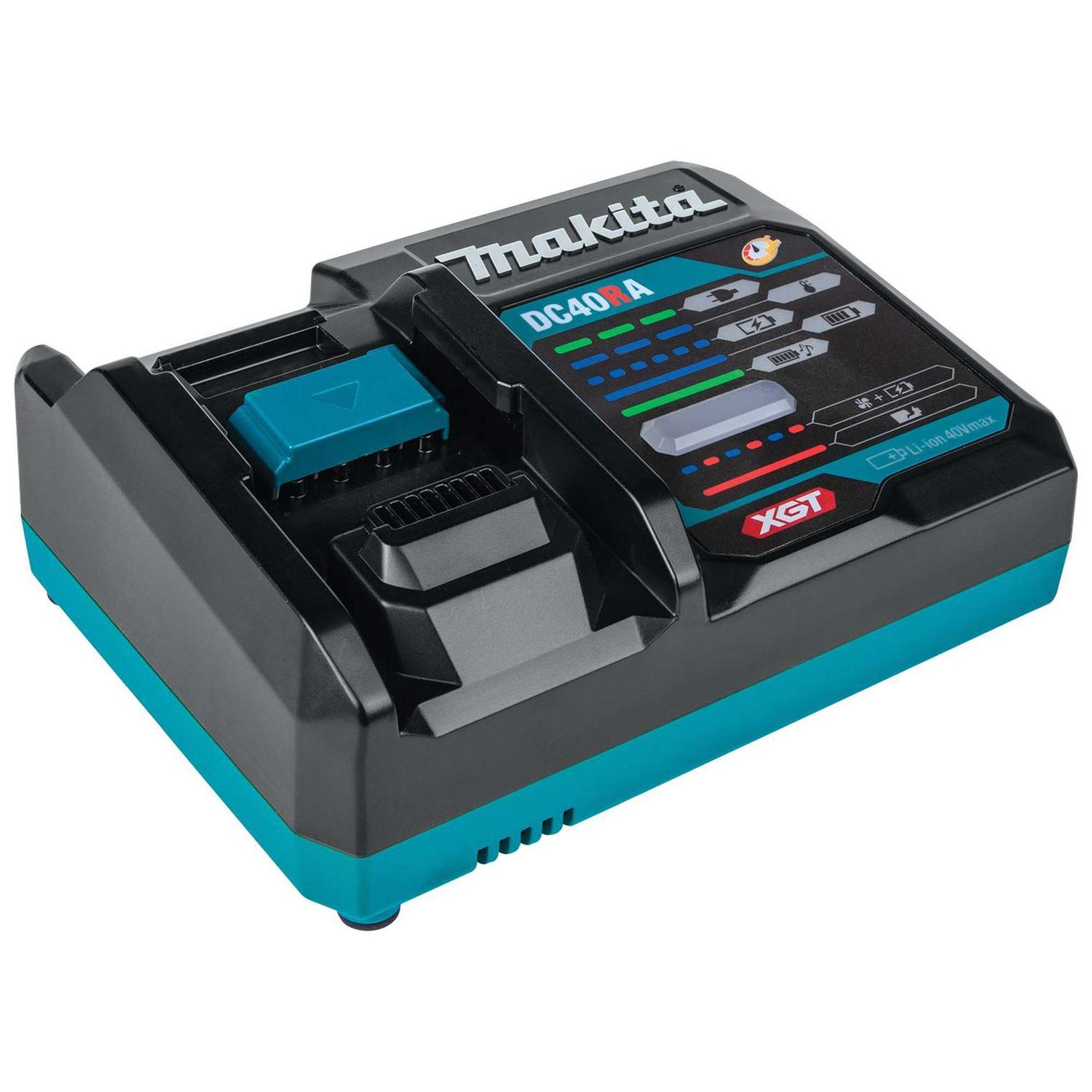 Cargador de baterías rápido XGT 40 V Max. DC40RA - Makita - Herram.cl