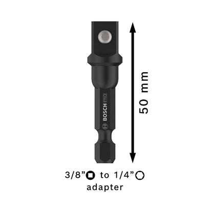 Adaptado Cuadrante PRO Impact 3/8''x50mm - Bosch - Herram.cl