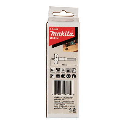 Broca Autoalimentada Para Madera 38 X 127mm Hex. - Makita - Herram.cl