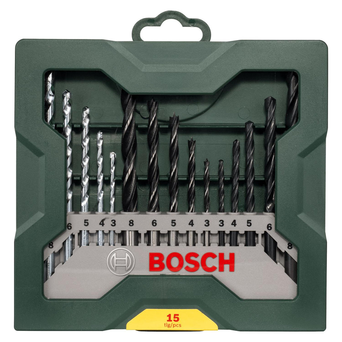Juego de Brocas Bosch Mini-X-Line 15 Piezas - Herram.cl