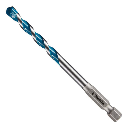 Broca Multimaterial 6x100mm (Toma Hex. 1/4'') - Makita - Herram.cl