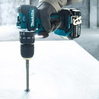 Kit Taladro percutor Inalámbrico Makita 13mm 18V 2 Bat 3 Ah - Herram.cl