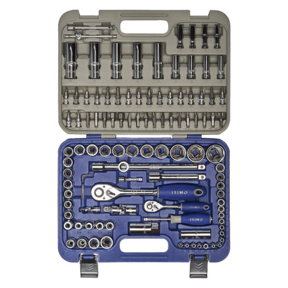 Juego De Dados 1/4'' y 1/2'' 108 Pzas - Irimo - Herram.cl