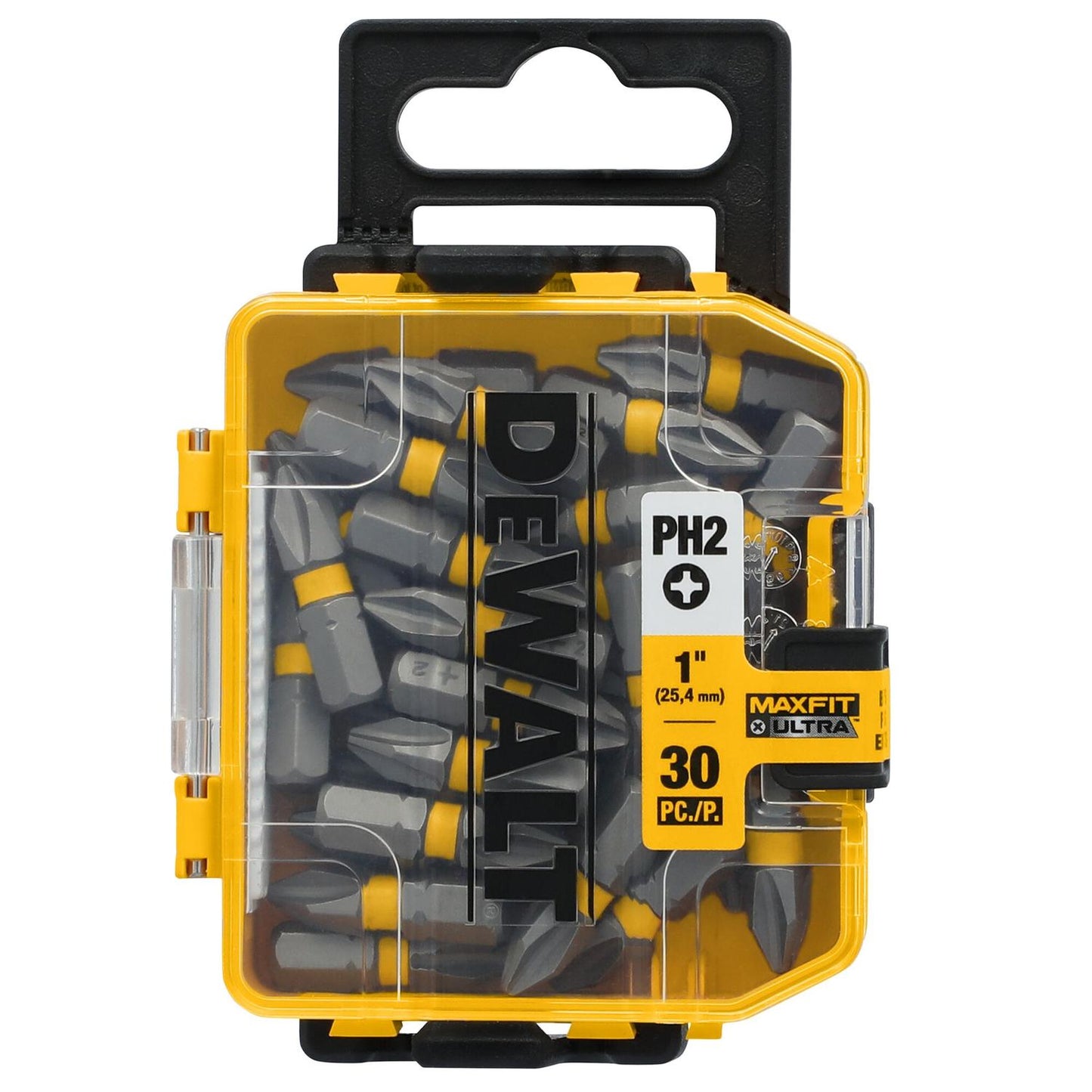 Puntas Maxfit Ultra PH2 - 1'' (25.4mm) 30 Pzas - DeWALT - Herram.cl